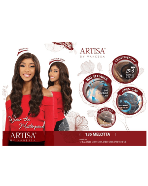 135 Melotta Synthetic Hair 13x5 Ear to Ear Lace Front Wig Artisa Vanessa