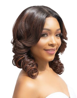 Melt Tiva 13x6 Human Hair Blend HD 360 Lace Frontal Wig Janet Collection