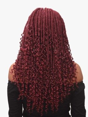 Full Lace Braided Wigs Synthetic Burgundy Dreadlocks Braided Lace