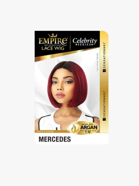 MERCEDES Sensationnel Human Hair Empire Wig