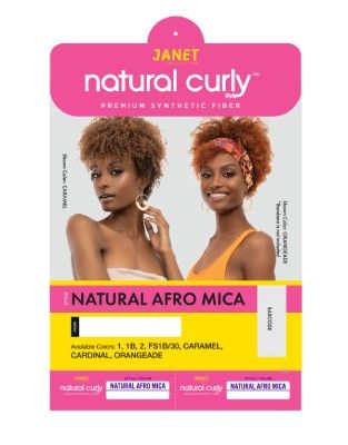 Mica Premium Synthetic Natural Afro Wig By Janet Collection