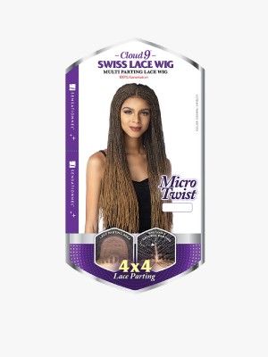 Micro Twist 4x4 Cloud 9 Swiss Lace Front Wig Sensationnel