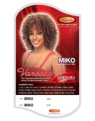 Miko Synthetic Hair Full by Fashion Wigs - Vanessa