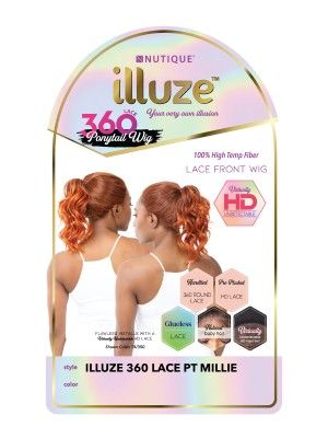 Millie Synthetic Hair 360 PT Illuze HD Lace Front Wig Nutique