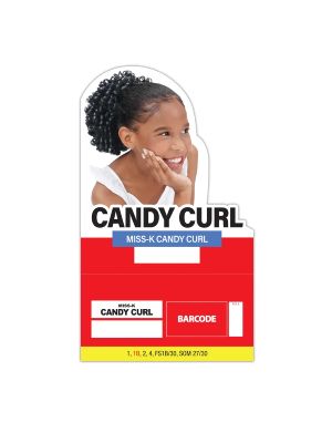 Miss K Candy Curl Synthetic Drawstring Ponytail Zury Hollywood