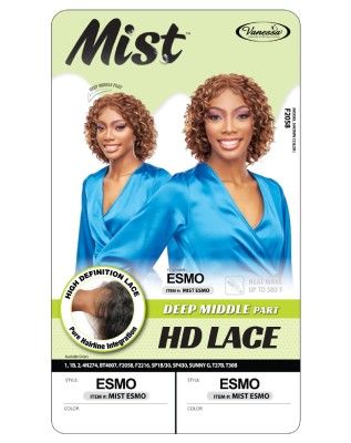 Mist Esmo Synthetic Hair HD Lace Front Wig By Vanessa