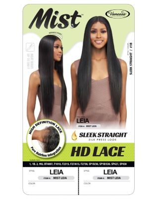Mist Leia Transparent HD Lace Front Wig Vanessa