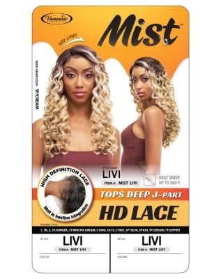 Mist Livi Transparent HD Lace Part Wig Vanessa