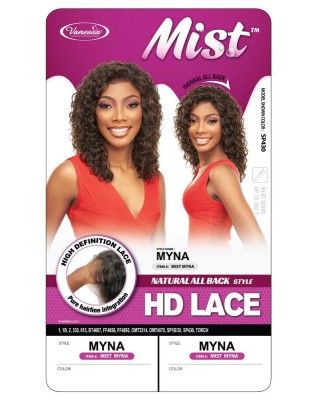 Mist Myna Transparent HD Lace Part Wig Vanessa