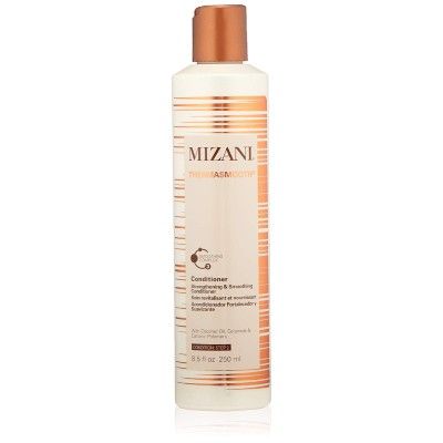 Mizani Thermasmooth Strenghtening & Smoothing Conditioner, 8.5 oz, MIZANI, Thermasmooth, Strenghtening, & Smoothing, Conditioner, cationic polymers, ceramides, Coconut oil, color treated hair, curls, protection, authentic, lowest price, flat shipping, one