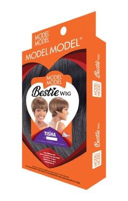Tisha Synthetic Hair Bestie Full Wig Model Model