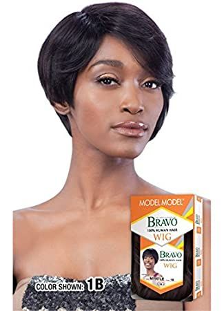 Model Model Bravo 100% Human Hair Lace Front Wig - ASH