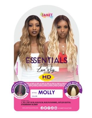 Molly Essentials HD Lace Front Wig By Janet Collection