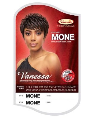 MONE Synthetic Hair Full Wig Fashion Wigs Vanessa