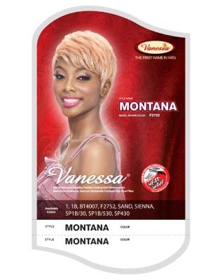 Montana Synthetic Hair Full by Fashion Wigs - Vanessa