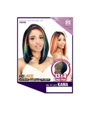 PM-FP Kama Human Hair Blend HD Lace Front Wig By Zury Sis