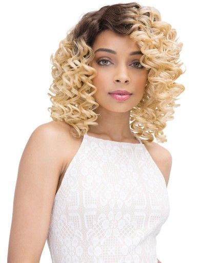 Naomi Brazilian Scent Lace 100% Human Hair Lace Front Wig By Janet Collection