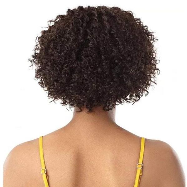 Natural Boho Layer Bob Outre Mytresses Gold Label Lace Front Wig