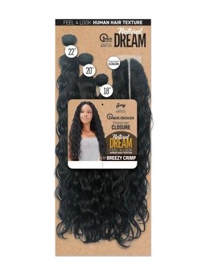Natural Dream Breezy Crimp Multi Pack Weave Zury Hollywood
