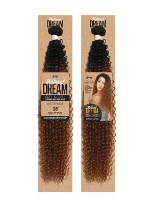 Natural Dream Water Wave Remy Fiber Hair Weave By Zury Sis