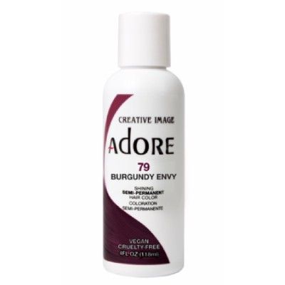 Adore Semi-Permanent Hair color 79 Burgundy Envy, 4 oz