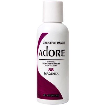 Adore Semi-Permanent Hair color 88 Magenta, 4 oz