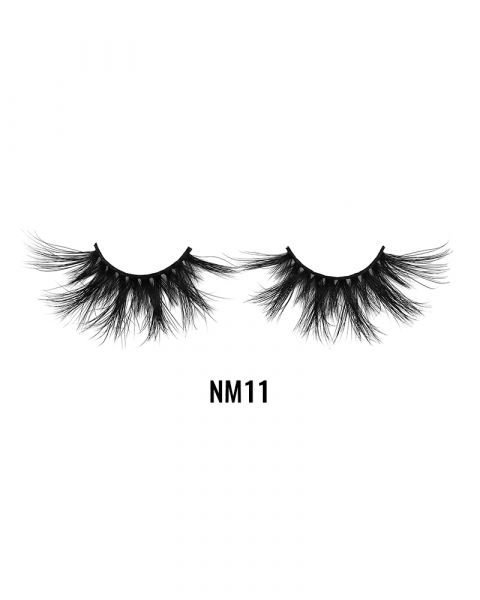 NM11 3D NY MAX VOLUME LASH Laflare 100% Mink Hair