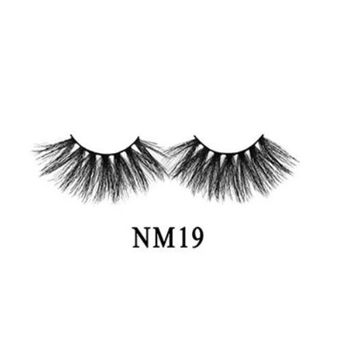 NM19 3D NY MAX VOLUME LASH Laflare 100% Mink Hair