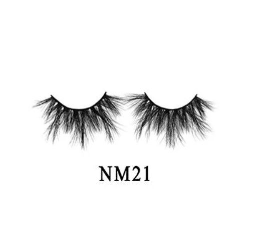 NM21 3D NY MAX VOLUME LASH Laflare 100% Mink Hair