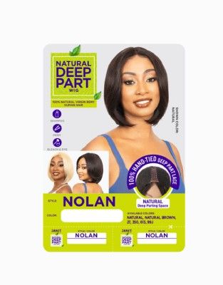Nolan Natural Deep Part HD Lace Front Wig Janet Collection