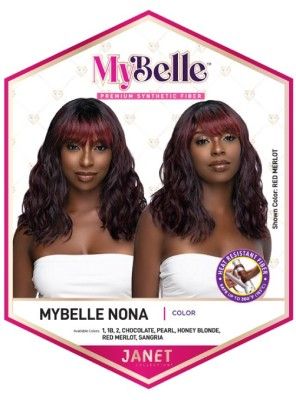 Nona MyBelle Premium Synthetic Hair Wig Janet Collection