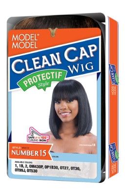 Number 15 Clean Cap Full Wig - Model Model