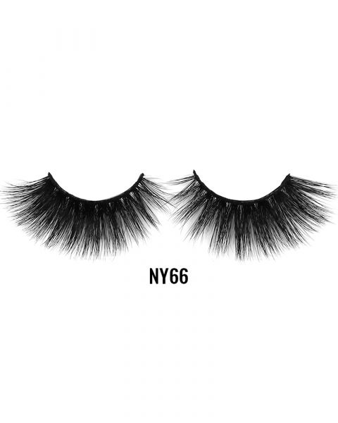 NY 66 3D NY MINK LASH Laflare 100% MINK HAIR