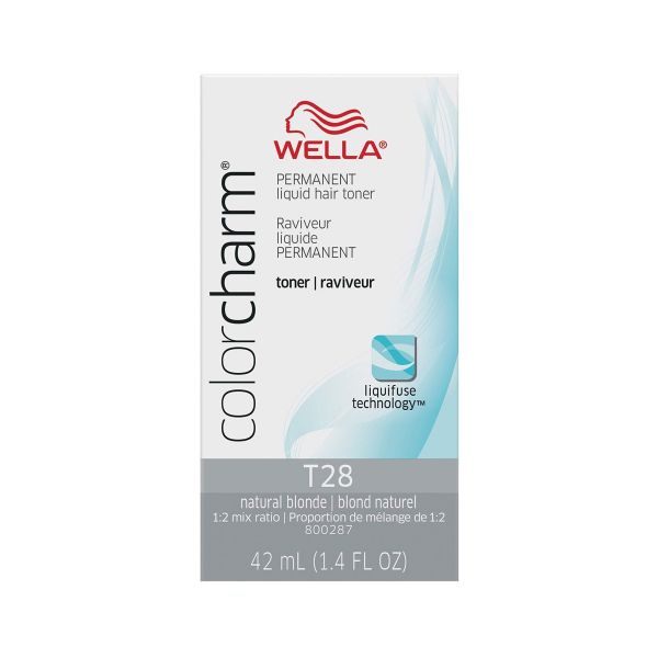 knap stout lov Wella ColorCharm Permanent Liquid Hair Toners for Hair Color Natural Blonde  T28