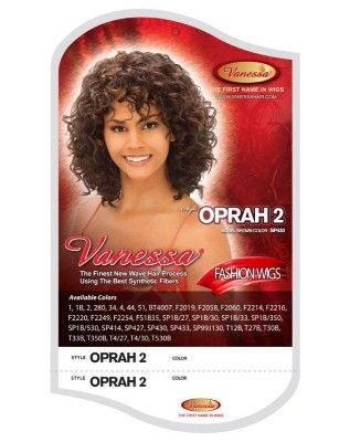 Oprah 2 Fashion Wig Synthetic Hair Full Wig Vanessa