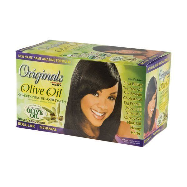 Originals by Africa's Best Olive Oil Conditioning Relaxer System - Regular - Normal