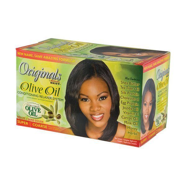Africa's Best Originals Olive Oil Conditioning Relaxer System
