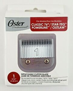 Oster Professional Detachable Clipper Blade Size 1, 2.4mm
