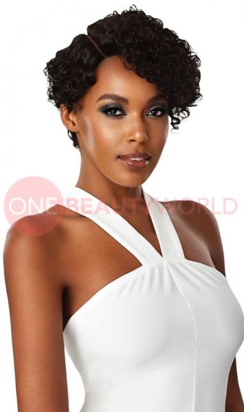 Ringlet Curl Outre Human Hair Lace Front Wig Premium Duby