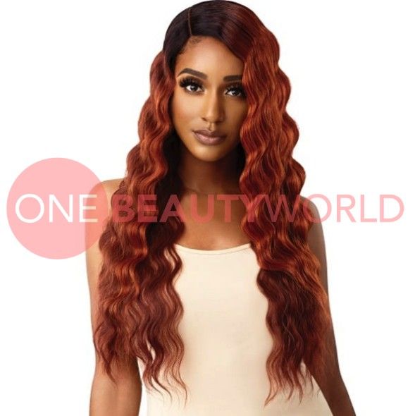 Olina Outre Color Bomb Swiss Lace Front Wig