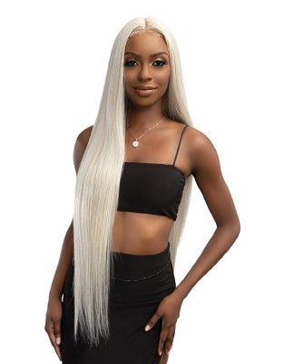 PAKI Remy Illusion X-Long Human Hair Blend Lace Wig Janet Collection