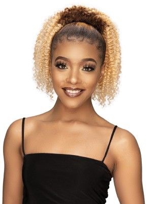 Passion Remy Illusion Drawstring Ponytail Janet Collection