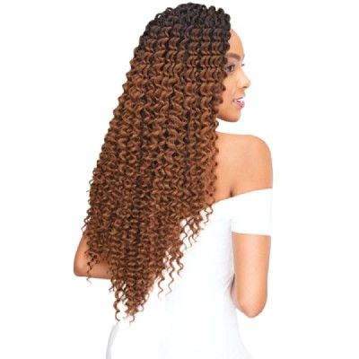 Peruvian Colombian Curl Braid 18 Inch Looped Crochet Braid By Janet Collection