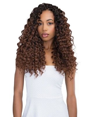 Peruvian Deep Wave Braid 18 Inch Looped Crochet Braid By Janet Collection