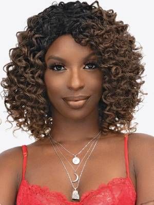 Peyton Natural Curly Wig Janet Collection