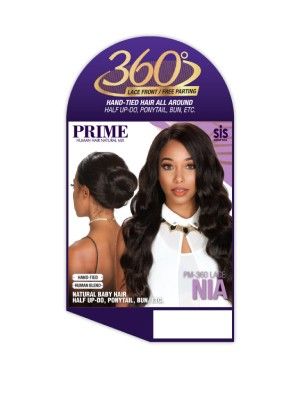 PM-360 Lace Nia Human Hair Blend Wig By Zury Sis
