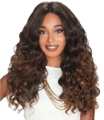 PM-FP Zion Human Hair Blend Lace Front Wig By Zury Sis