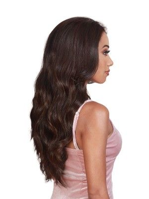 PM-Full Lace Satin Human Hair Blend Lace Wig By Zury Sis