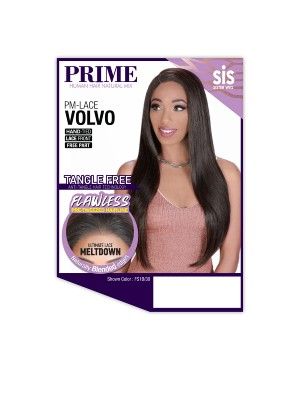 PM-Lace Volvo Human Hair Blend Lace Front Wig By Zury Sis