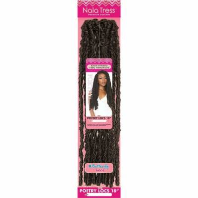 Poetry Locs 18 Inch Nala Tress Crochet Braid Janet Collection